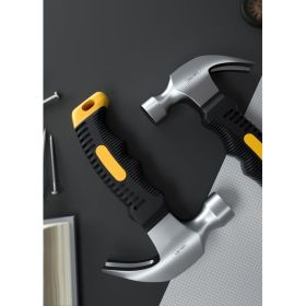 Молоток-гвоздодер DELI DL441008 укороченный, 250 г, 160 мм, эргономичная прорезиненная рукоять 114785 (артикул 26146175) – фото 15