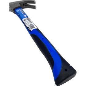 Молоток-гвоздодер vertextools 225 г, фибергласовая обрезиненная рукоятка 10-25-225 (артикул 26127551) – фото 2