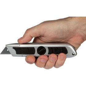 Универсальный нож Attache Selection SX93-1 трапециевидный ширина лезвия 19 мм 1432253 (артикул 25603965) – фото 2