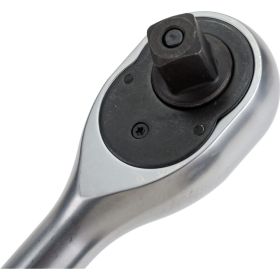 Реверсивная усиленная трещотка с резиновой ручкой 1/2 ROCKFORCE RF-80242A (артикул 15991024) – фото 4