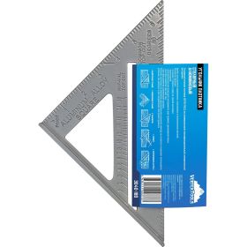 Столярный угольник плотника vertextools алюминий, 180мм 3040-180 (артикул 26089313) – фото 2
