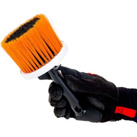 Маховая кисть DECOR d 110 мм, синтетическая щетина из полиэстера, пластиковый корпус 612-110 (артикул 16907371) – фото 2