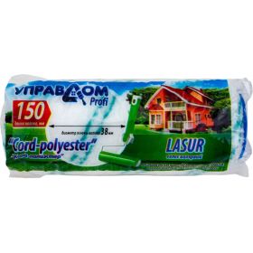 Валик Управдом Корд-полиэстер Lasur 150*38 мм, сменный, бюгель 6 мм 4100001409 (артикул 22767831) – фото 2