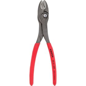 Захватные клещи Knipex TwinGrip, 4 - 22 мм, чернённые, длина 200 мм, обливные рукоятки, KN-8201200 (артикул 18657348) – фото 1
