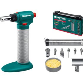 Газовый паяльник KRAFTOOL Multi torch набор 8-в-1 55506-H8 (артикул 23886435) – фото 3
