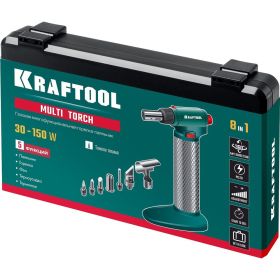 Газовый паяльник KRAFTOOL Multi torch набор 8-в-1 55506-H8 (артикул 23886435) – фото 2