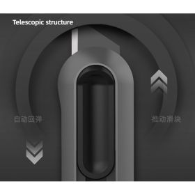 Технический нож DELI home series gray ht4008c Т-образное лезвие, эксклюзивный дизайн, софттач пластик, безопасная конструкция, подарочная упаковка 112885 (артикул 26146019) – фото 4