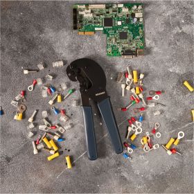 Кримпер для обжима F и BNC разъёмов RG-58, RG-6, RG-11, RG-213 REXANT ht-106-E 12-3204 (артикул 15843745) – фото 6