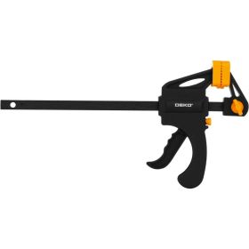 Быстрозажимная струбцина DEKO 100 мм CL100-2, 2 шт (артикул 16623230) – фото 6