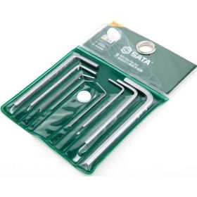 Шестигранники SATA 8 предметов угловые мини пластиковый блистер 09119 (артикул 23231570) – фото 4