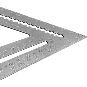 Столярный угольник плотника vertextools алюминий, 300мм 3040-300 (артикул 26089295) – фото 3