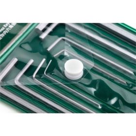 Шестигранники SATA 8 предметов угловые мини пластиковый блистер 09119 (артикул 23231570) – фото 2