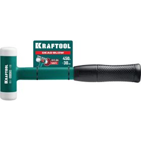 Безынерционный молоток KRAFTOOL Dead Blow 450 г, 30 мм 2078-30 (артикул 23502069) – фото 4