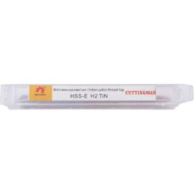 Машинно-ручной метчик WOLFSTAR M8,0х1,25 HSS-E TiN, шахматный, tc00812 (артикул 16322989) – фото 2