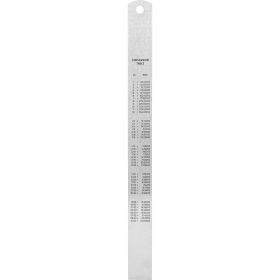 Стальная линейка DELI dl8020y 200 мм, нержавеющая сталь 118990 (артикул 26665922) – фото 8