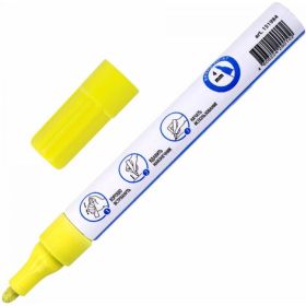 Лаковый маркер-краска BRAUBERG EXTRA paint marker 4 мм, желтый, улучшенная нитро-основа 151984 (артикул 16729466) – фото 5