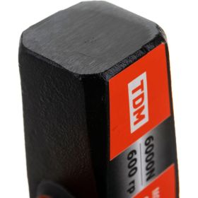 Слесарный молоток TDM 600 гр, кованый, с усиленной прорезиненной фибергласовой рукояткой Алмаз SQ1036-0114 (артикул 20829405) – фото 6