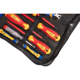 Набор инструмента для электрика KRAFT 12 предметов сумка KT 703014 (артикул 16298017) – фото 3