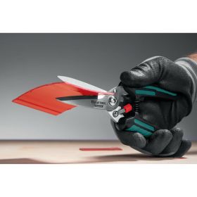 Многофункциональные прямые технические ножницы KRAFTOOL Alligator 200 мм 23201 (артикул 21695392) – фото 7
