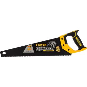 Универсальная ножовка пила Stayer ""Cobra BLACK"" 400 мм, 7TPI 2-15081-40_z01 (артикул 16009128) – фото 1