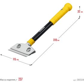 Ударный скребок STAYER 100 мм 08504 (артикул 25147107) – фото 6