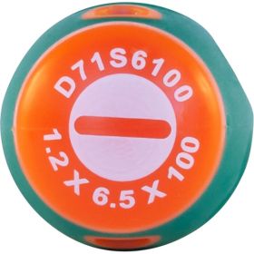 Стержневая шлицевая отвертка Jonnesway D71S6100 ANTI-SLIP GRIP, SL6.5x100 мм 49954 (артикул 15958148) – фото 6