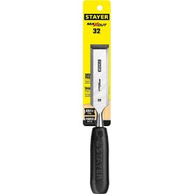 Стамеска Stayer Max-Cut с пластиковой рукояткой, 32 мм 1820-32_z01 (артикул 16296215) – фото 4