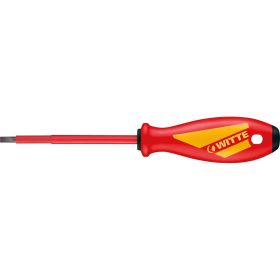 Шлицевая отвертка WITTE MAXX VDE 1,0х5,5х125 мм new 537052016 (артикул 15900410) – фото 1