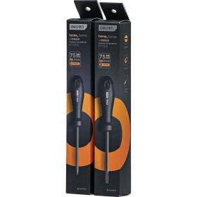Крестовая отвертка DELI Home Series Black HT1203 PH0x75 мм 104606 (артикул 23753751) – фото 11