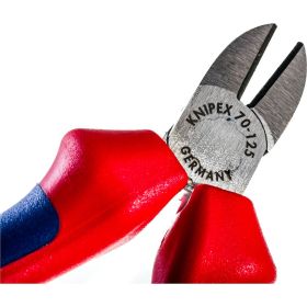 Бокорезы Knipex, 125 мм, 62 HRC, чёрн., 2-к ручки, KN-7002125SB (артикул 14978099) – фото 2