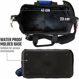 Сумка для инструмента WORKPRO 640D 510x260x290 мм, с широким горлом, на молнии, с пластиковым дном WP281026 (артикул 23424105) – фото 6