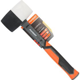 Черно-белая киянка PATRIOT RMF-680BW с фибергласовой рукояткой, 680г 350001116 (артикул 16135205) – фото 5