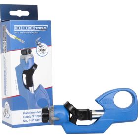 Инструмент для снятия оболочки круглого кабеля Weicon-tools № 4-29 SPIRAL wcn52000029 (артикул 18129781) – фото 2