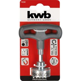 Насадка для завинчивания крючков KWB 116300 (артикул 19179078) – фото 4