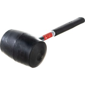 Резиновая киянка с металлической ручкой РОКОТ 450г FALCO 662-310 (артикул 20568562) – фото 3