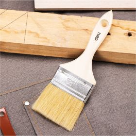 Малярная кисть DELI dl509103 с деревянной ручкой, 75 мм 104532 (артикул 23753313) – фото 8