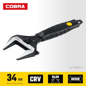 Разводной ключ STAYER Cobra 150/34 мм 27264-15 (артикул 26156981) – фото 8