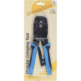 Обжимной инструмент Cabeus для RJ-45 (8р8с), RJ-11/12 (6р6с, 6р4с, 6р2с), 4р4с, 4р2с, профессиональный, с храповым механизмом HT-2008AR (артикул 26147777) – фото 2