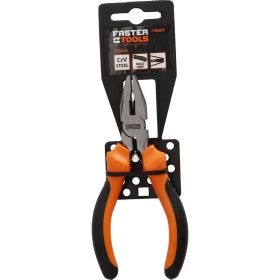 Плоскогубцы FASTER TOOLS универсальные мини 120 мм 1521 (артикул 22171137) – фото 2