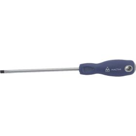 Шлицевая отвертка (Slotted, 4.0х100 мм, держатель) МАСТАК 040-40100H (артикул 15507201) – фото 3