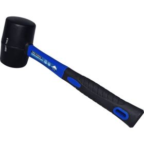Киянка vertextools 450 г, черная резина, фибергасовая рукоятка 10-50-450 (артикул 25667289) – фото 3