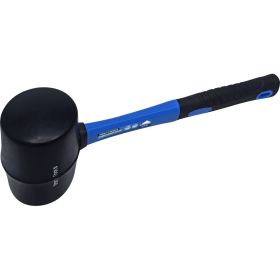 Киянка vertextools 450 г, черная резина, фибергасовая рукоятка 10-50-450 (артикул 25667289) – фото 2