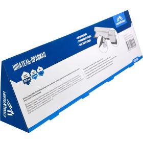 Шпатель-правило vertextools 600мм, толщина 0,5мм, алюминевый+нержавеющая сталь 1607-600 (артикул 27826298) – фото 4