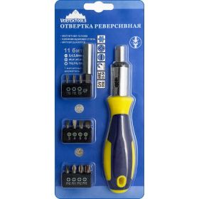 Реверсивная отвертка vertextools 0033-1 (артикул 23240847) – фото 2