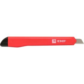 Нож с сегментированным лезвием EKF Master НСМ-10 9 мм ncm-10-ms (артикул 22867995) – фото 7