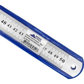 Измерительная линейка vertextools 500мм, металлическая 3042-500 (артикул 25667529) – фото 3