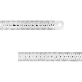 Измерительная линейка vertextools 500мм, металлическая 3042-500 (артикул 25667529) – фото 4