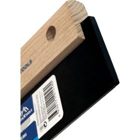 Резиновый шпатель vertextools 195 мм, с деревянной ручкой 1606-195 (артикул 25907963) – фото 2