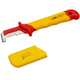 Изолированный кабельный нож BIST с пяткой, VDE, до 1000 В BWD520C-02 (артикул 22942083) – фото 1