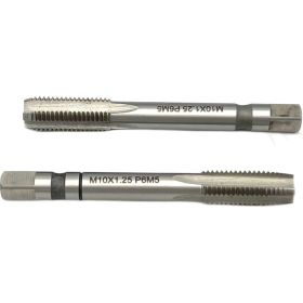 Машинно-ручной метчик TORNERI М10х1.25 комплект из 2-х штук Р6М5 019798 (артикул 16265390) – фото 3